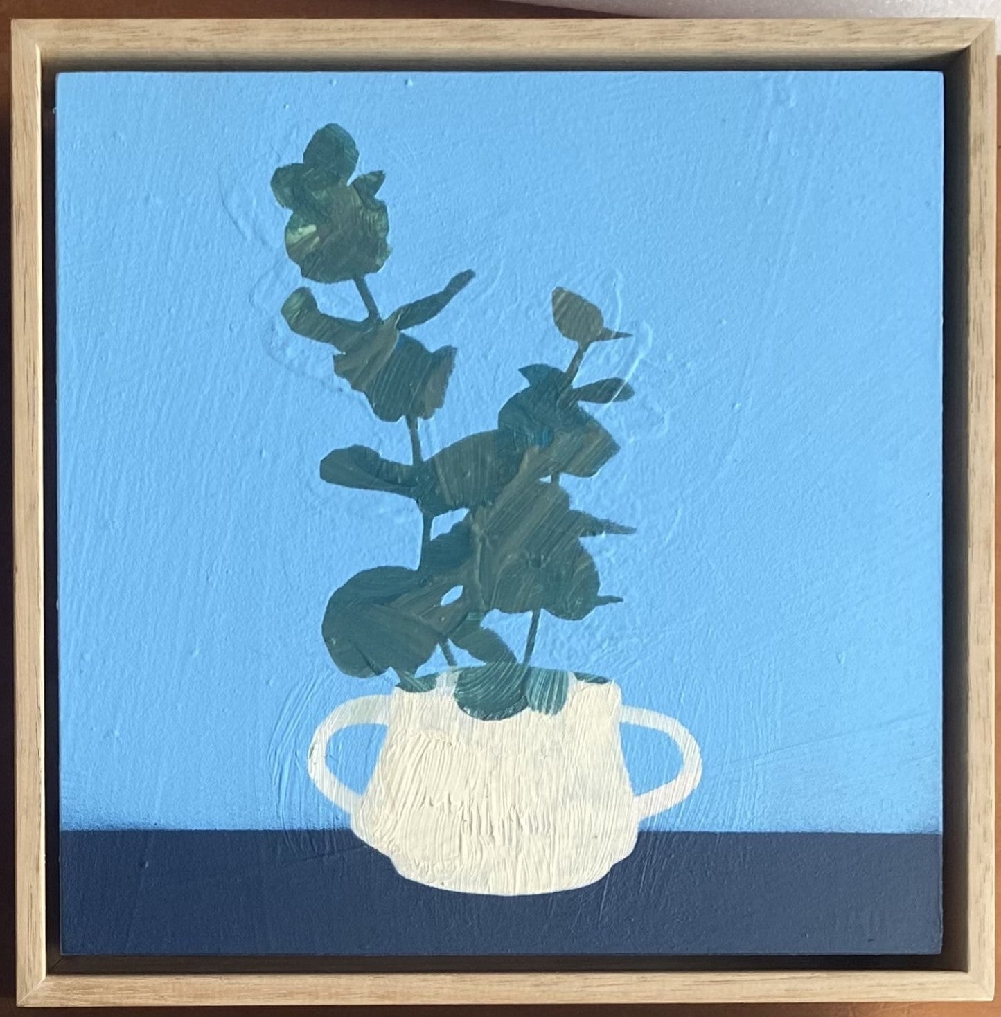 Eucalyptus in a sugar bowl