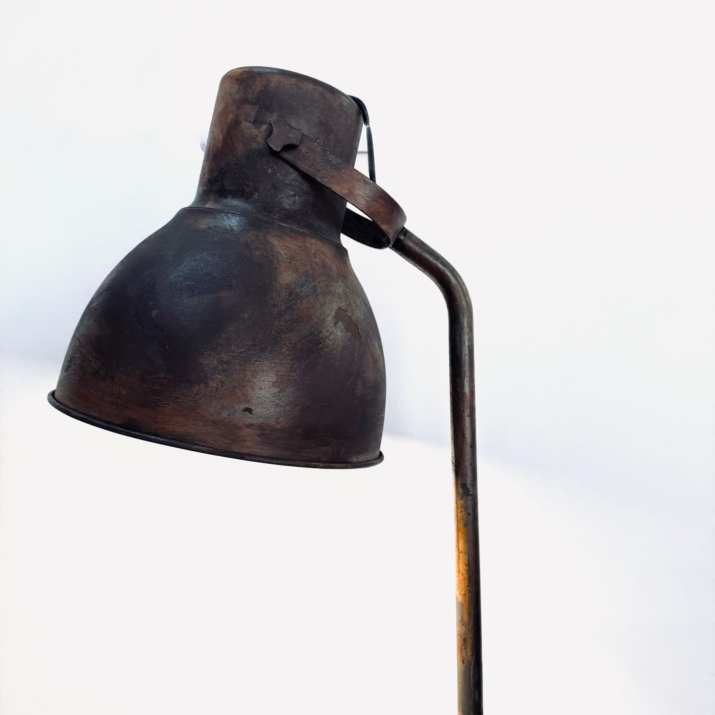 Hand Painted & Oxidised Reclaimed Lamp