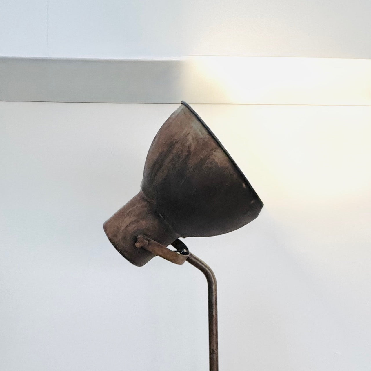 Hand Painted & Oxidised Reclaimed Lamp