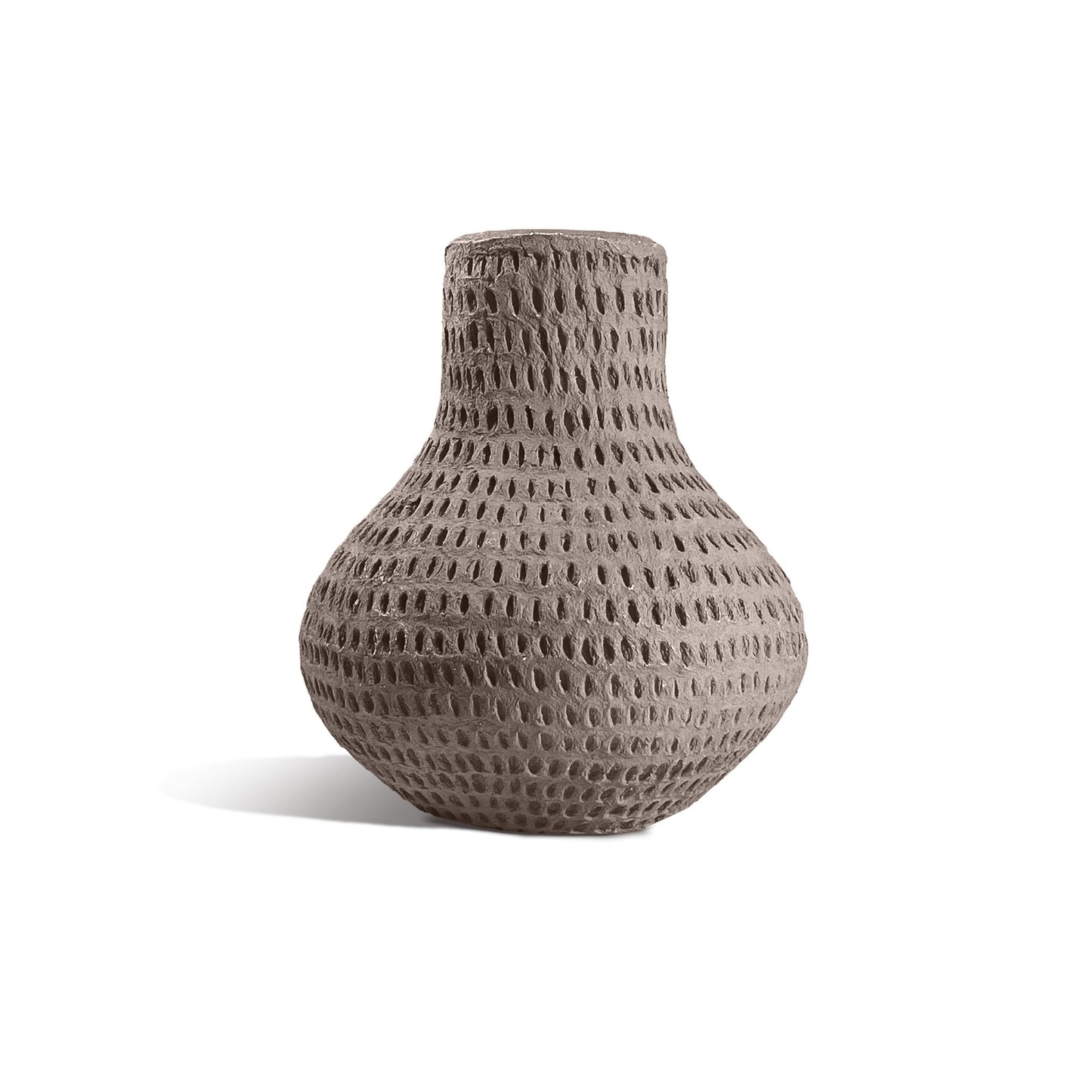 Cotton Stone Vase - Gourd
