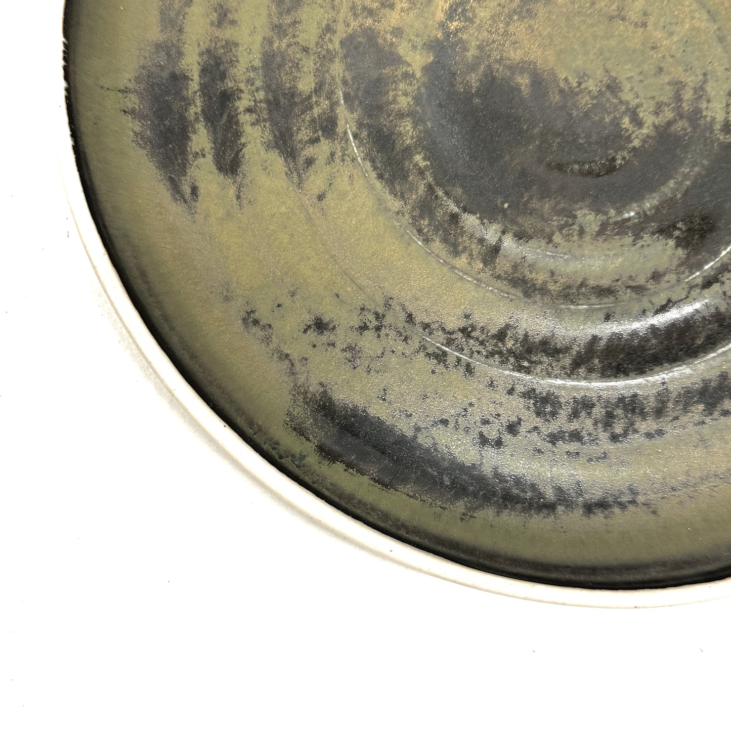 Olive & Black Handmade Platter