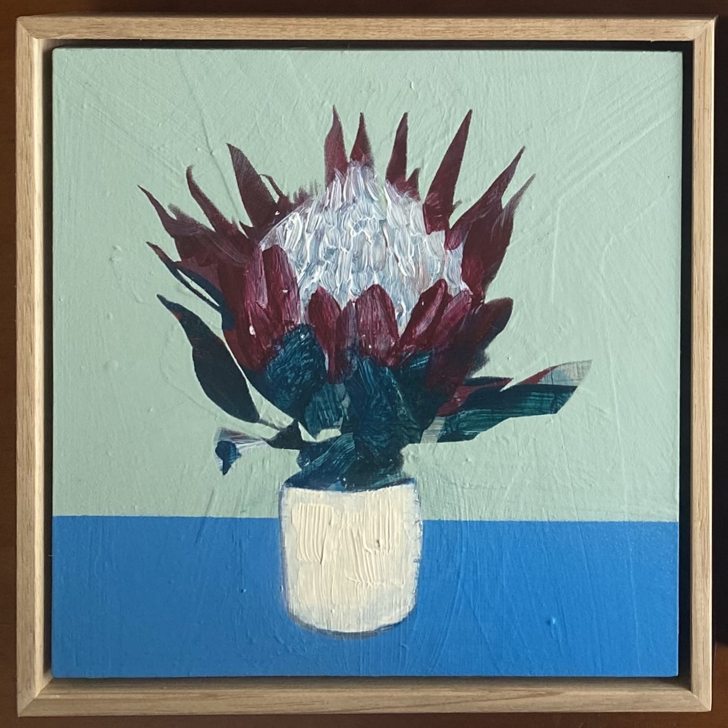 Protea in a vase