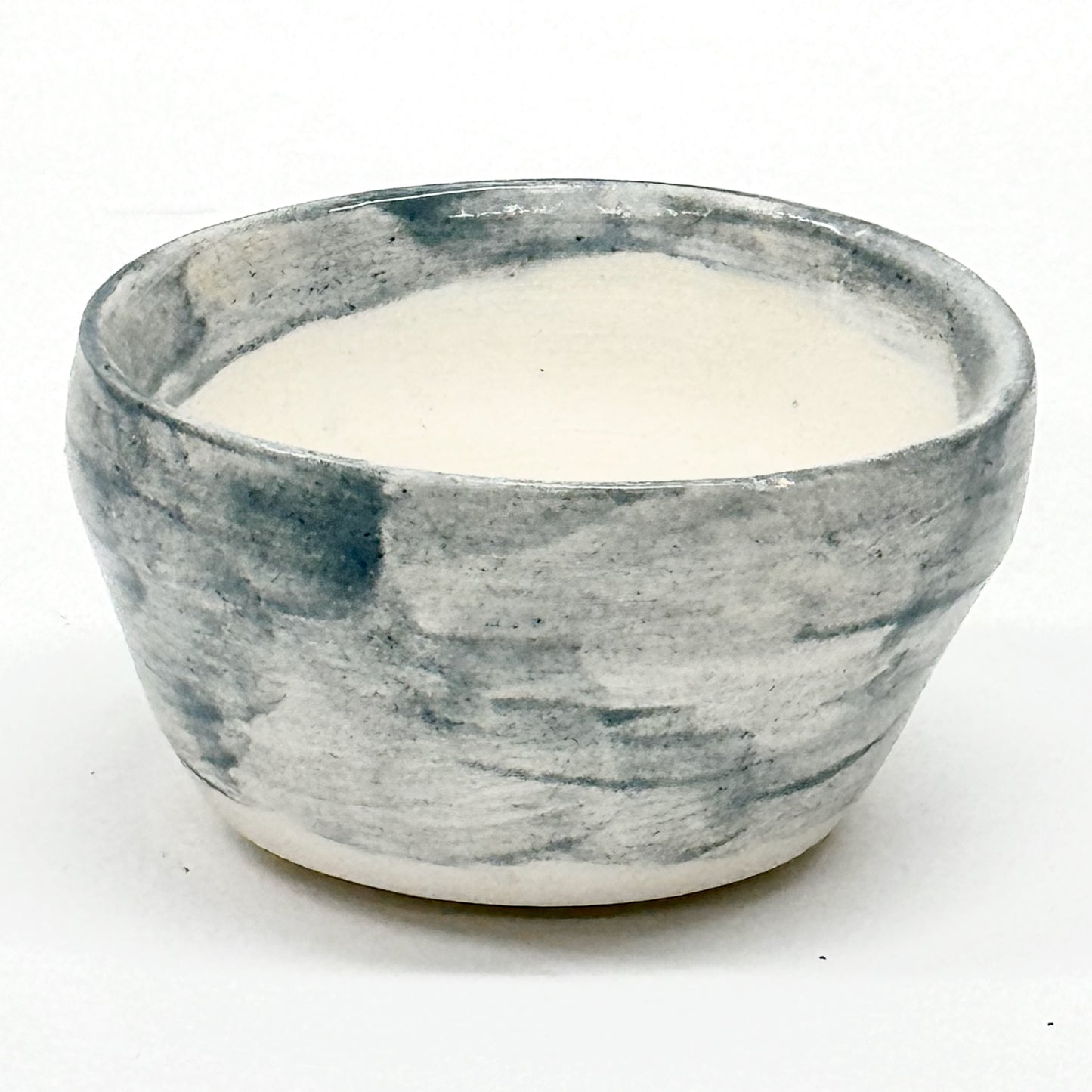 Small Blue Satin Bowl