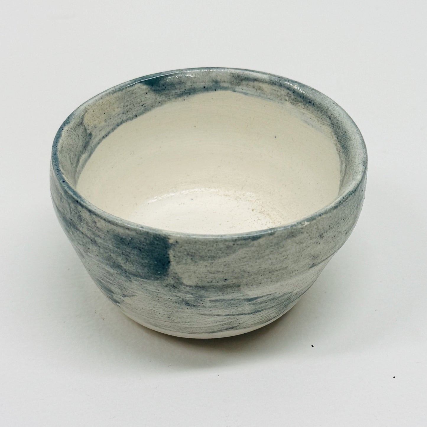 Small Blue Satin Bowl
