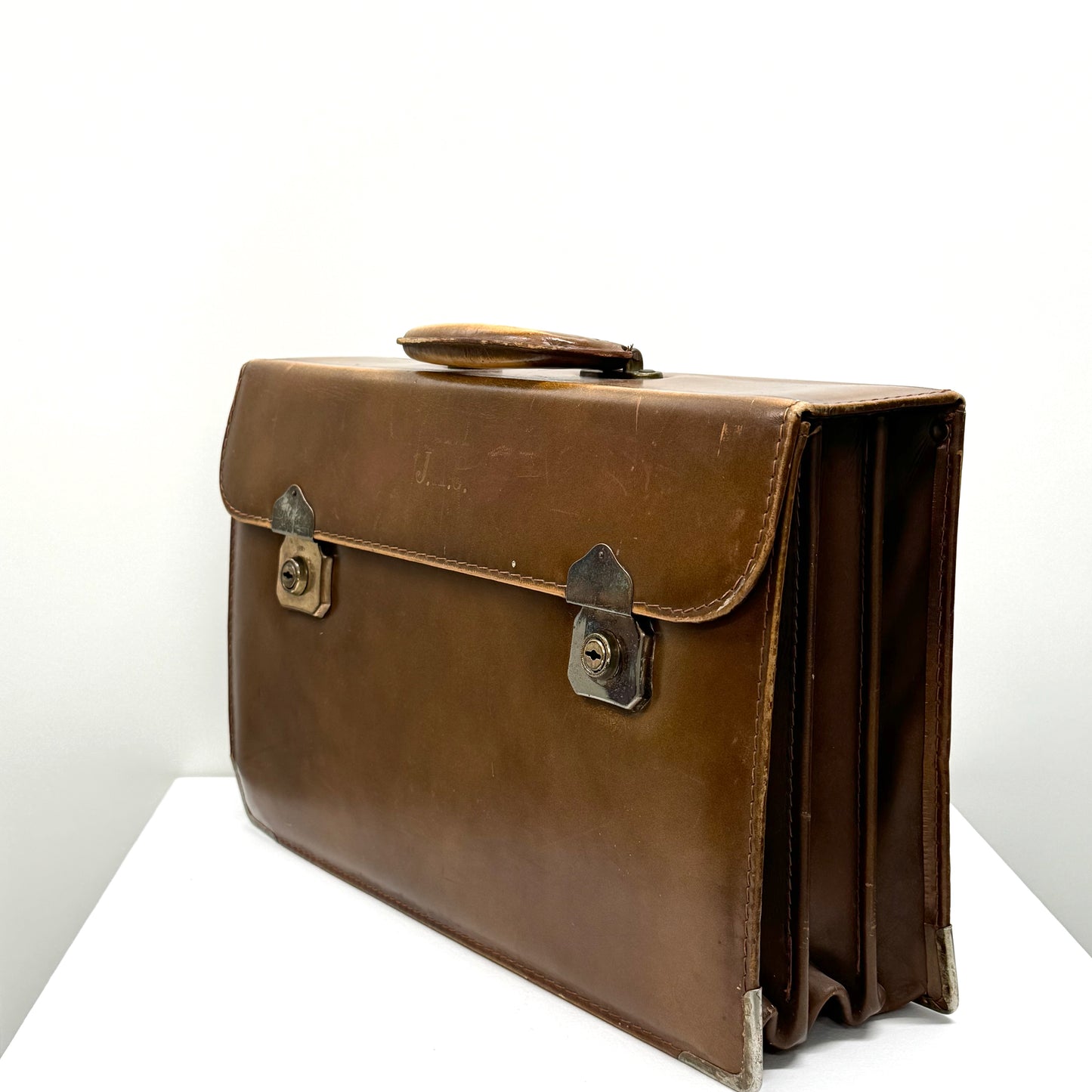 Vintage Leather Satchel