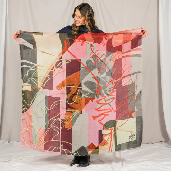 HABILE wool scarf