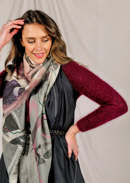 SAUDADE wool scarf