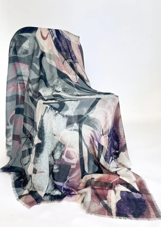 SAUDADE wool scarf