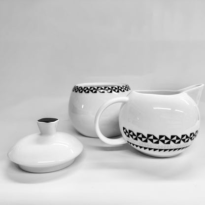 Milk Jug & Sugar Bowl with Lid