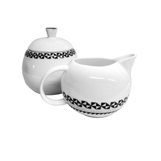 Milk Jug & Sugar Bowl with Lid