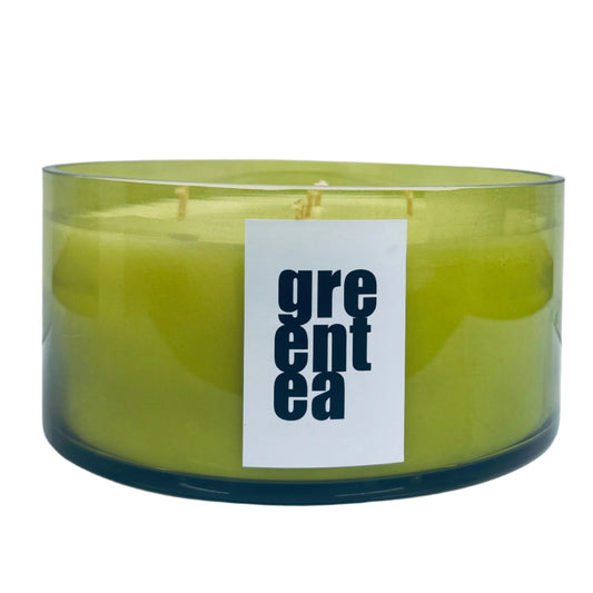 Green Tea 2kg Bottle Green Candle