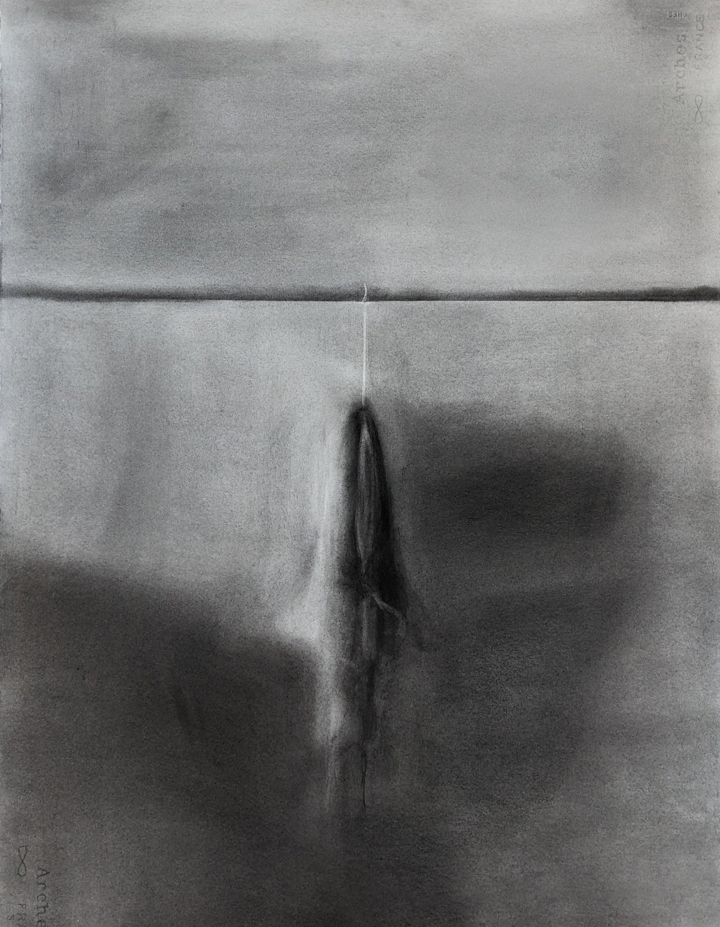 Shadow Line and the Falling Cloth