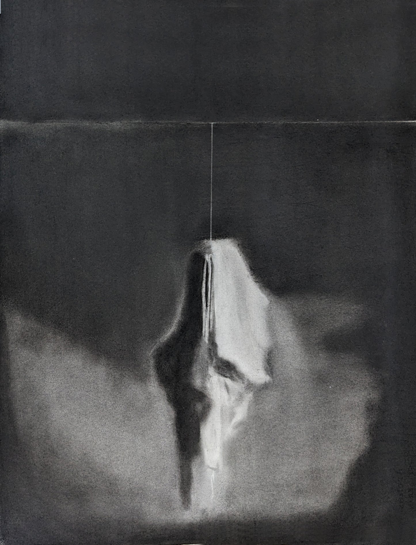 Shadow Line and the Falling Cloth